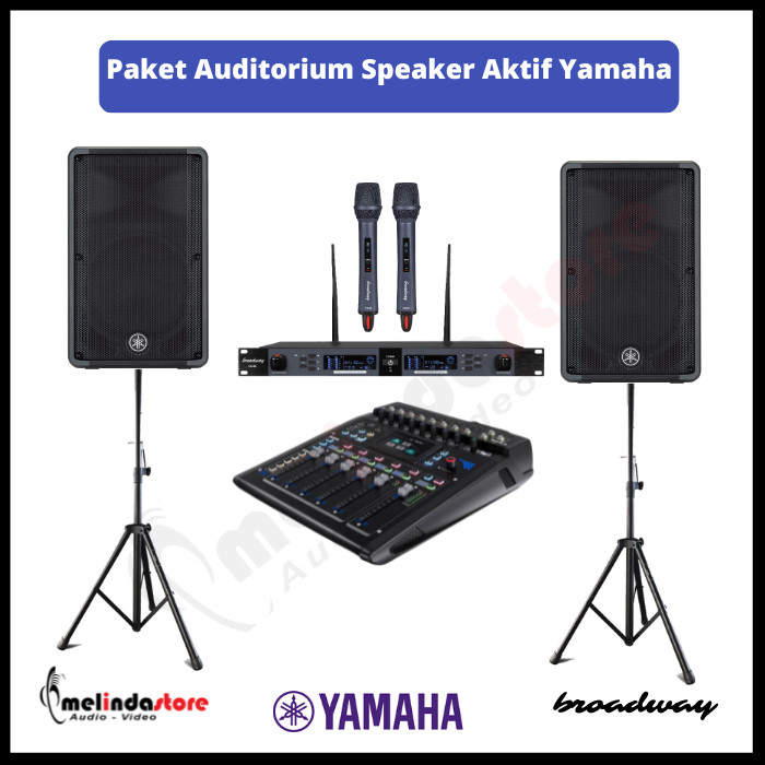 Paket Live Music | Auditorium | PA System | Lapangan | Speaker Yamaha | 2 Speaker